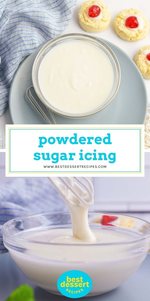 powdered sugar icing recipe for pinterest