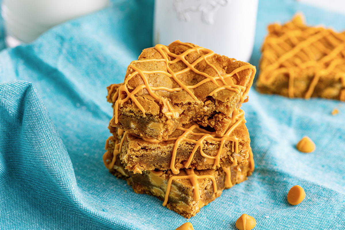 Chewy Butterscotch Blondies Recipe