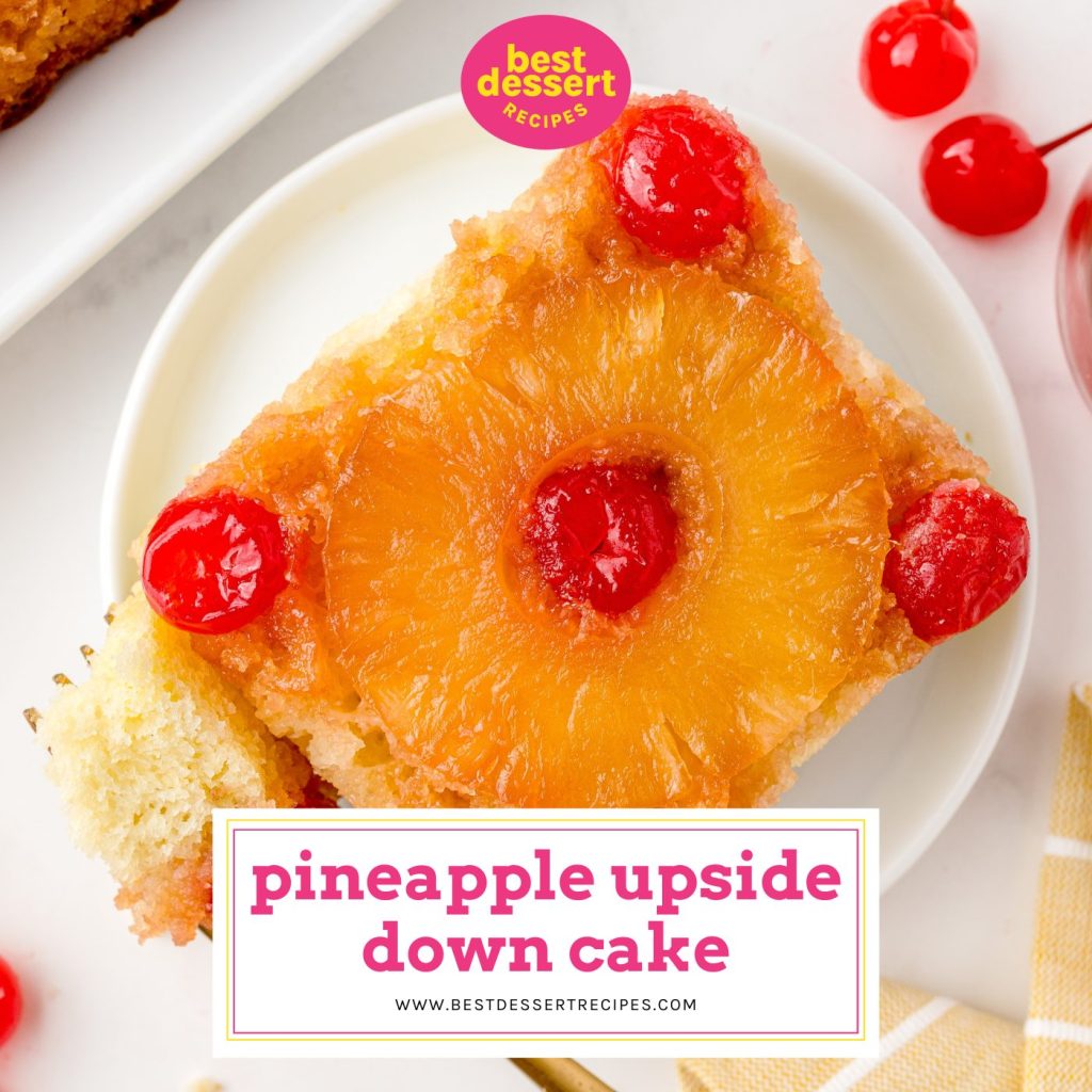 Pineapple Upside Down Bundt Cake (Quick & Easy Cake Mix Recipe!)