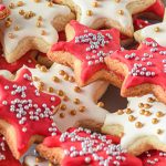tray of christmas sugar cookies