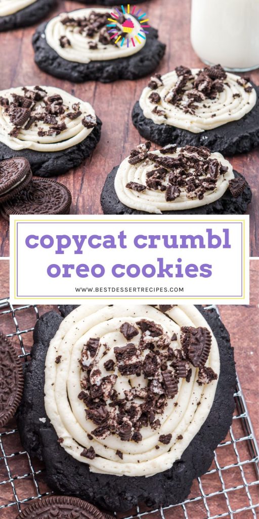 collage of oreo cookies for pinterest