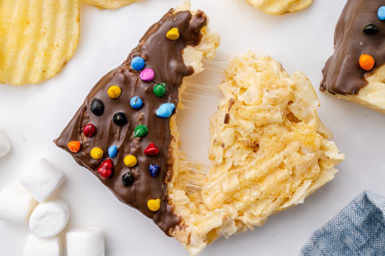 Potato Chip Marshmallow Bars Best Dessert Recipes